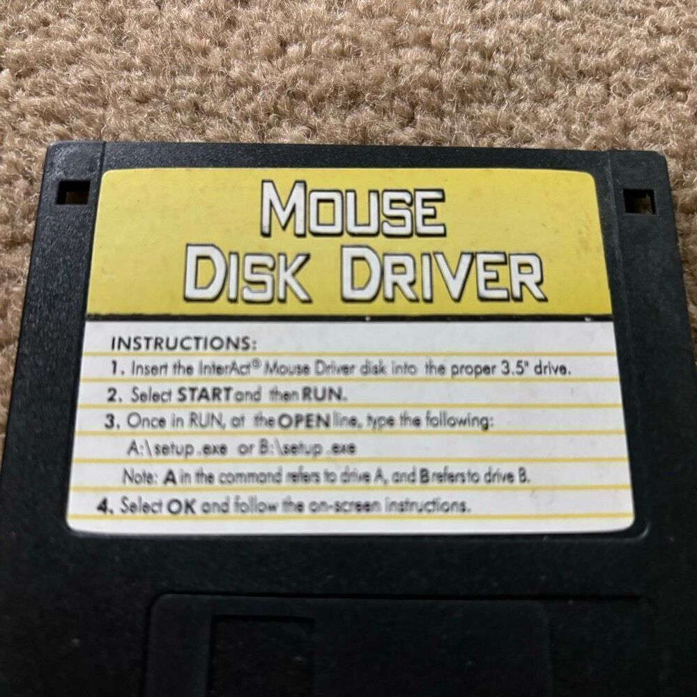 Mouse Disk Driver Floppy Disk - Picture 2 of 3